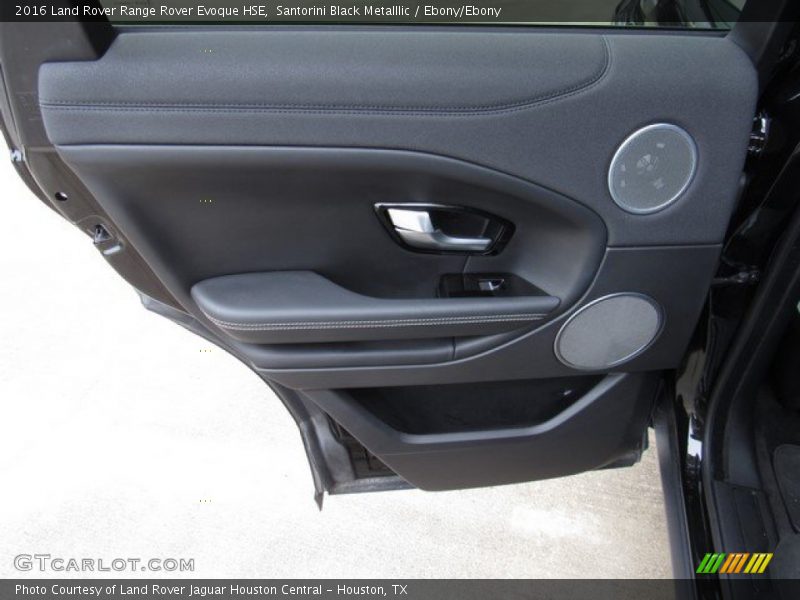 Santorini Black Metalllic / Ebony/Ebony 2016 Land Rover Range Rover Evoque HSE