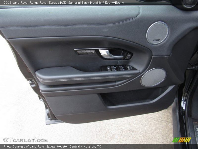 Santorini Black Metalllic / Ebony/Ebony 2016 Land Rover Range Rover Evoque HSE