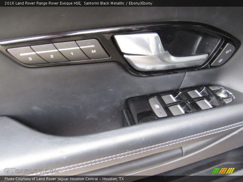 Santorini Black Metalllic / Ebony/Ebony 2016 Land Rover Range Rover Evoque HSE