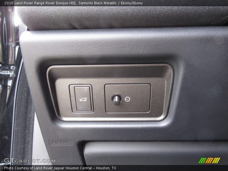 Santorini Black Metalllic / Ebony/Ebony 2016 Land Rover Range Rover Evoque HSE