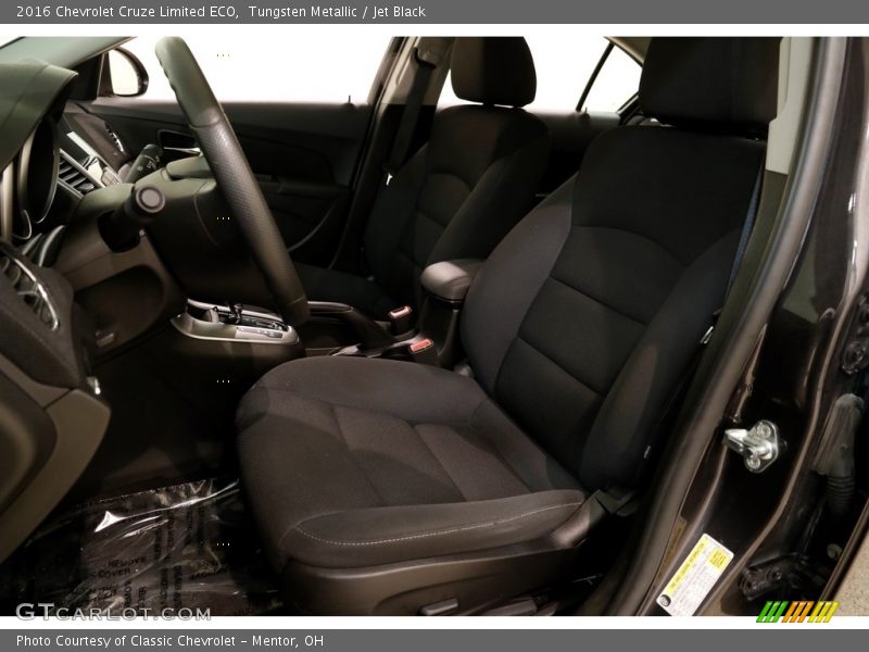 Tungsten Metallic / Jet Black 2016 Chevrolet Cruze Limited ECO