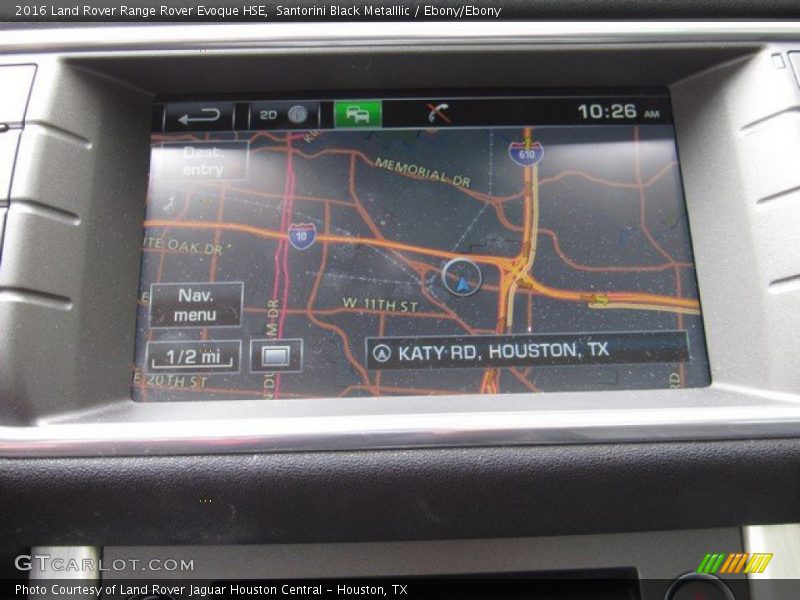 Santorini Black Metalllic / Ebony/Ebony 2016 Land Rover Range Rover Evoque HSE