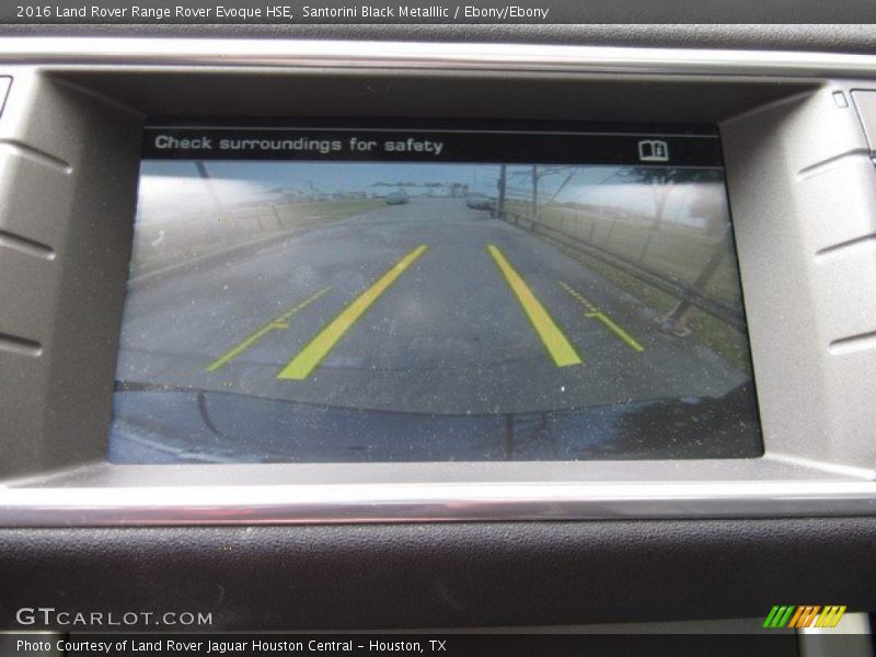 Santorini Black Metalllic / Ebony/Ebony 2016 Land Rover Range Rover Evoque HSE