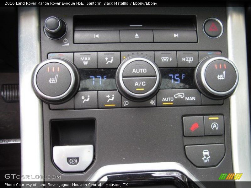 Santorini Black Metalllic / Ebony/Ebony 2016 Land Rover Range Rover Evoque HSE