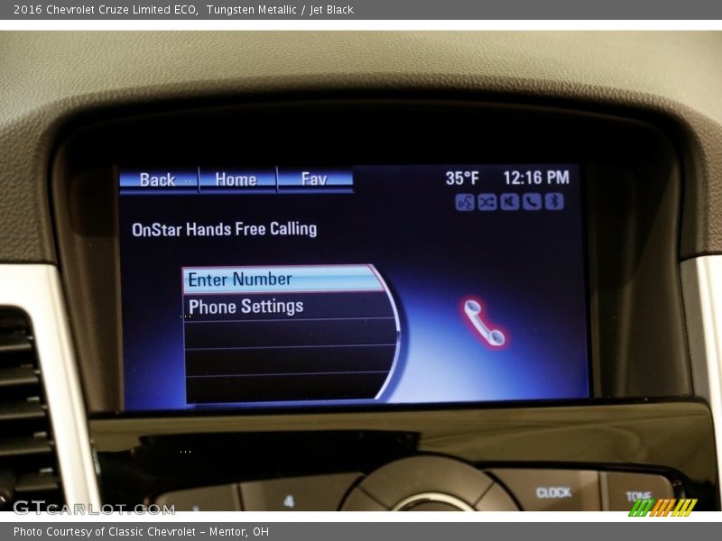 Tungsten Metallic / Jet Black 2016 Chevrolet Cruze Limited ECO