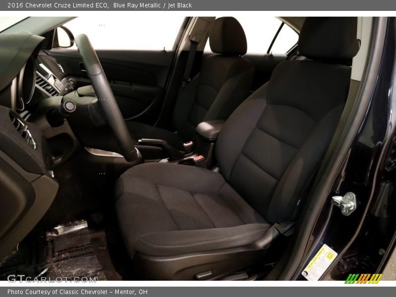 Blue Ray Metallic / Jet Black 2016 Chevrolet Cruze Limited ECO