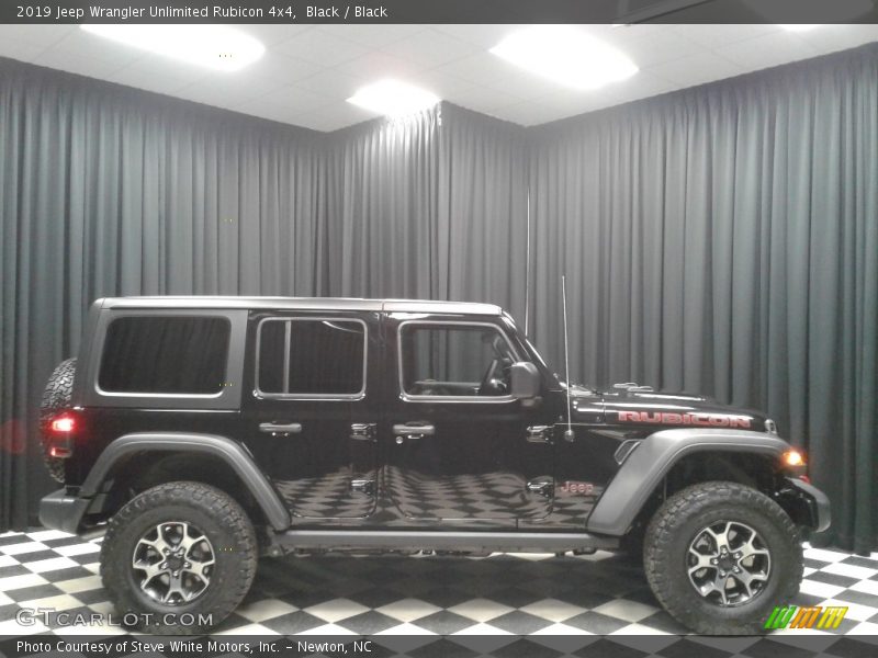 Black / Black 2019 Jeep Wrangler Unlimited Rubicon 4x4