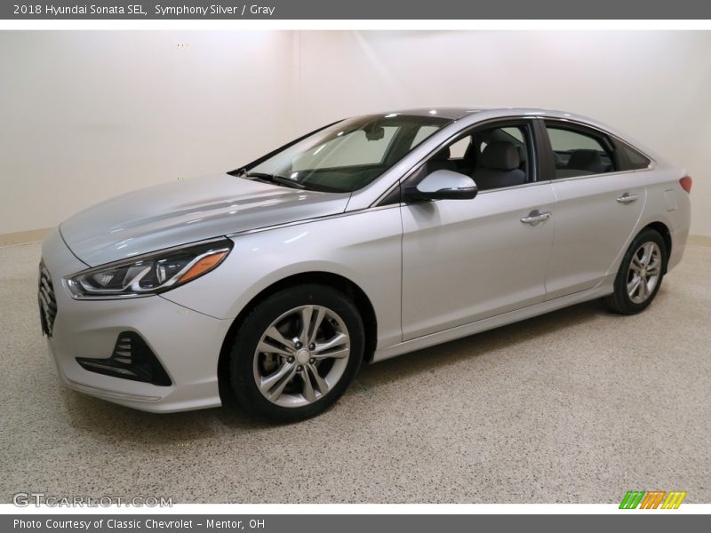 Symphony Silver / Gray 2018 Hyundai Sonata SEL