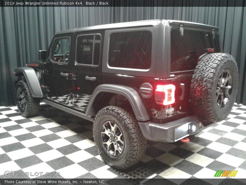 Black / Black 2019 Jeep Wrangler Unlimited Rubicon 4x4