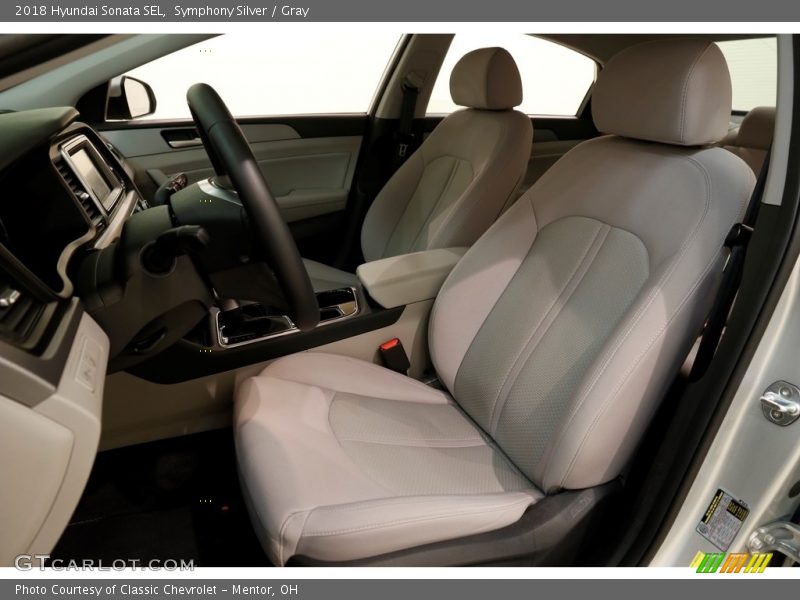 Symphony Silver / Gray 2018 Hyundai Sonata SEL