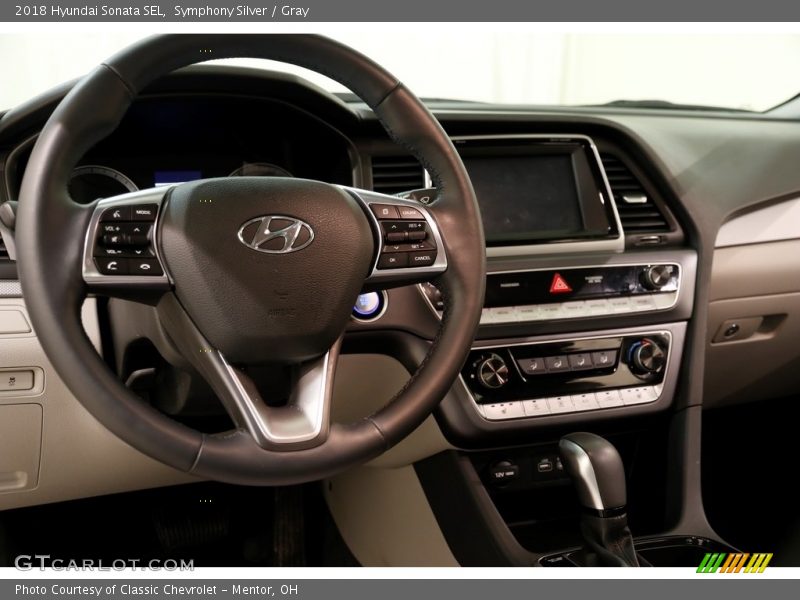 Symphony Silver / Gray 2018 Hyundai Sonata SEL