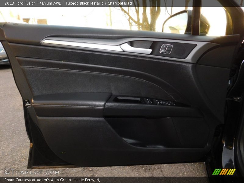 Tuxedo Black Metallic / Charcoal Black 2013 Ford Fusion Titanium AWD