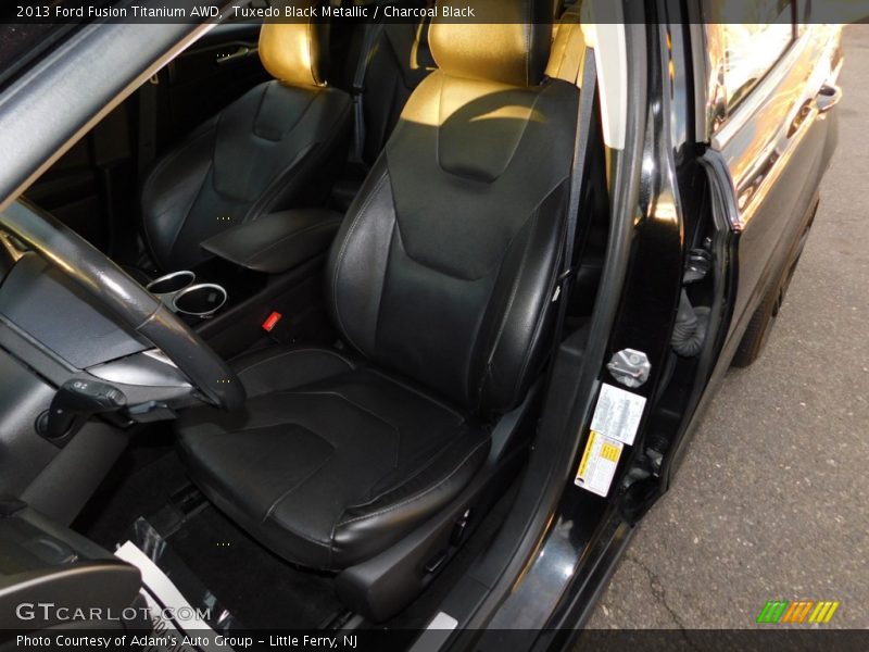 Tuxedo Black Metallic / Charcoal Black 2013 Ford Fusion Titanium AWD