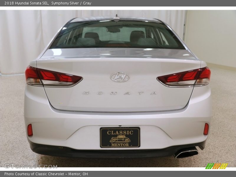 Symphony Silver / Gray 2018 Hyundai Sonata SEL