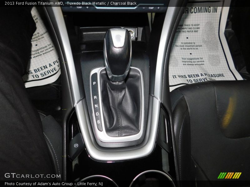Tuxedo Black Metallic / Charcoal Black 2013 Ford Fusion Titanium AWD