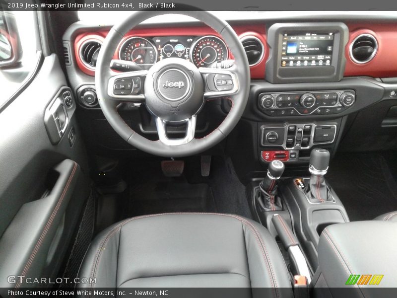Black / Black 2019 Jeep Wrangler Unlimited Rubicon 4x4