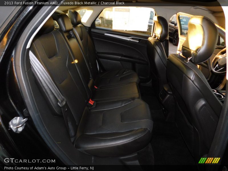 Tuxedo Black Metallic / Charcoal Black 2013 Ford Fusion Titanium AWD