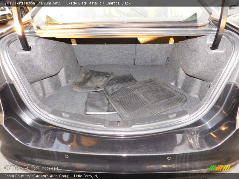 Tuxedo Black Metallic / Charcoal Black 2013 Ford Fusion Titanium AWD