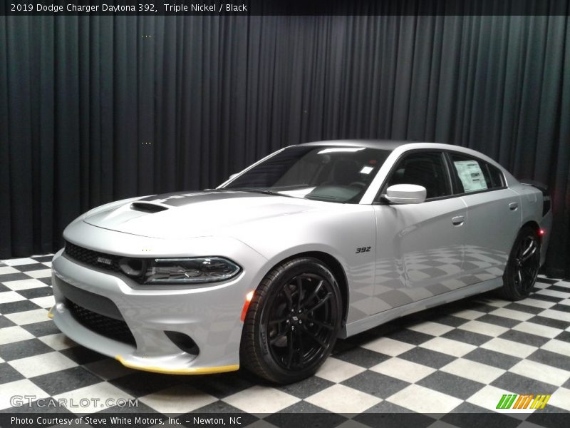 Triple Nickel / Black 2019 Dodge Charger Daytona 392