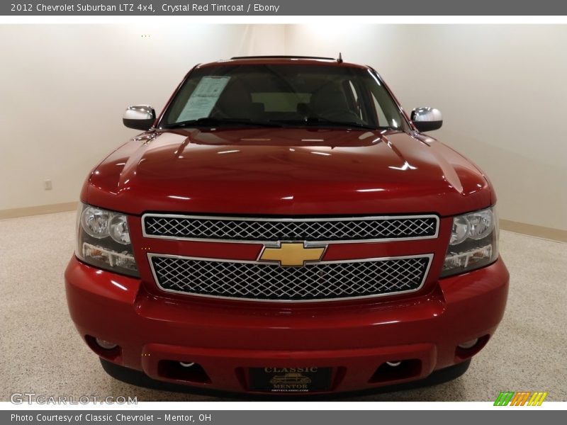 Crystal Red Tintcoat / Ebony 2012 Chevrolet Suburban LTZ 4x4