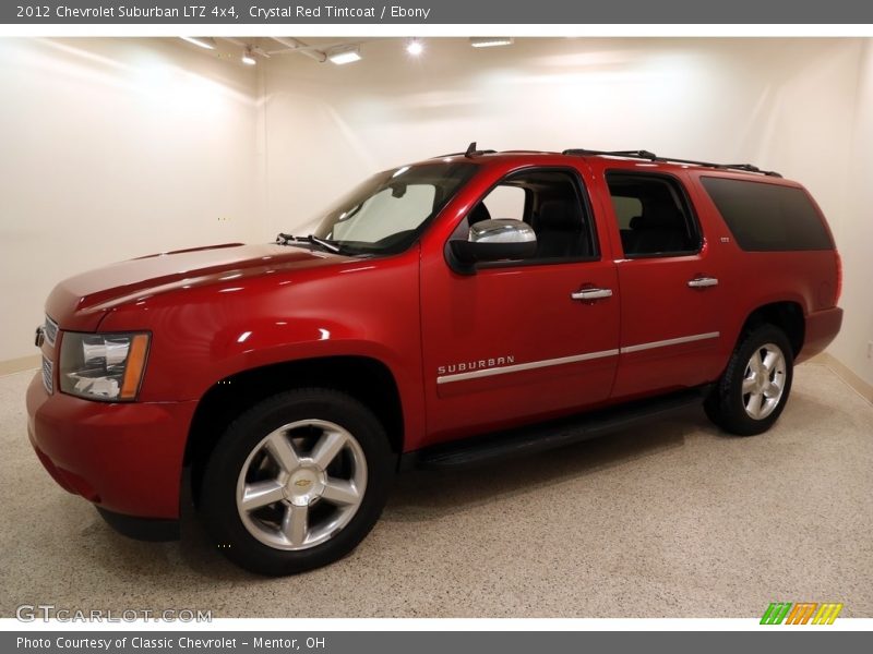 Crystal Red Tintcoat / Ebony 2012 Chevrolet Suburban LTZ 4x4