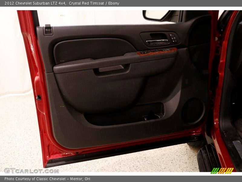 Crystal Red Tintcoat / Ebony 2012 Chevrolet Suburban LTZ 4x4