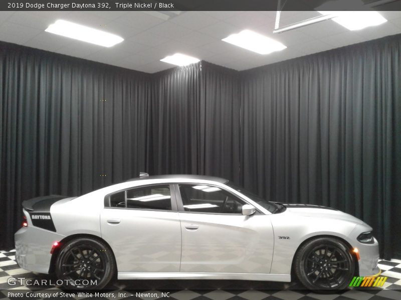 Triple Nickel / Black 2019 Dodge Charger Daytona 392
