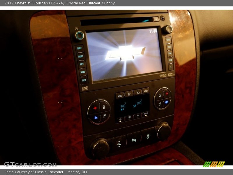 Crystal Red Tintcoat / Ebony 2012 Chevrolet Suburban LTZ 4x4