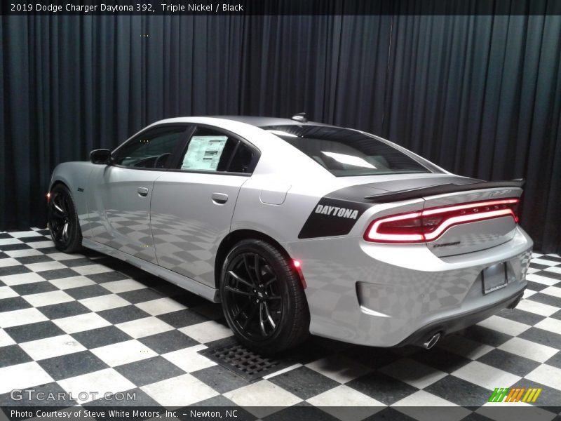 Triple Nickel / Black 2019 Dodge Charger Daytona 392