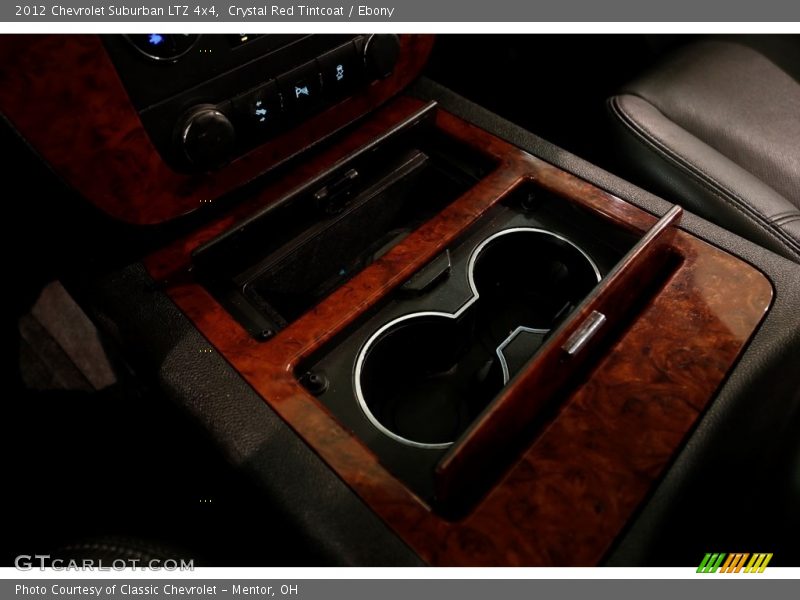 Crystal Red Tintcoat / Ebony 2012 Chevrolet Suburban LTZ 4x4