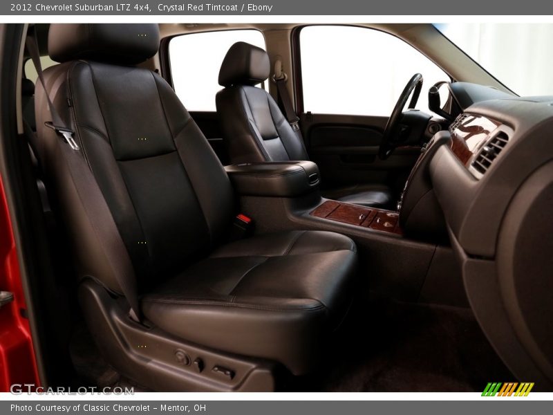 Crystal Red Tintcoat / Ebony 2012 Chevrolet Suburban LTZ 4x4