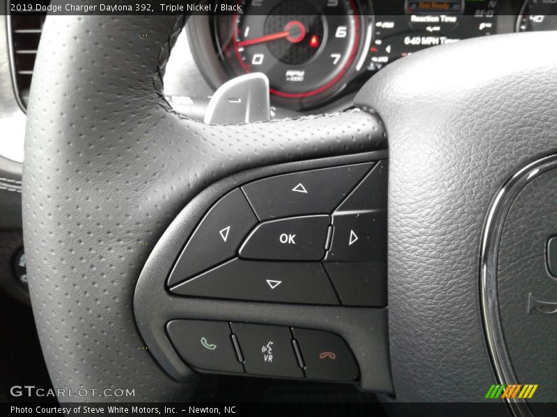 Triple Nickel / Black 2019 Dodge Charger Daytona 392