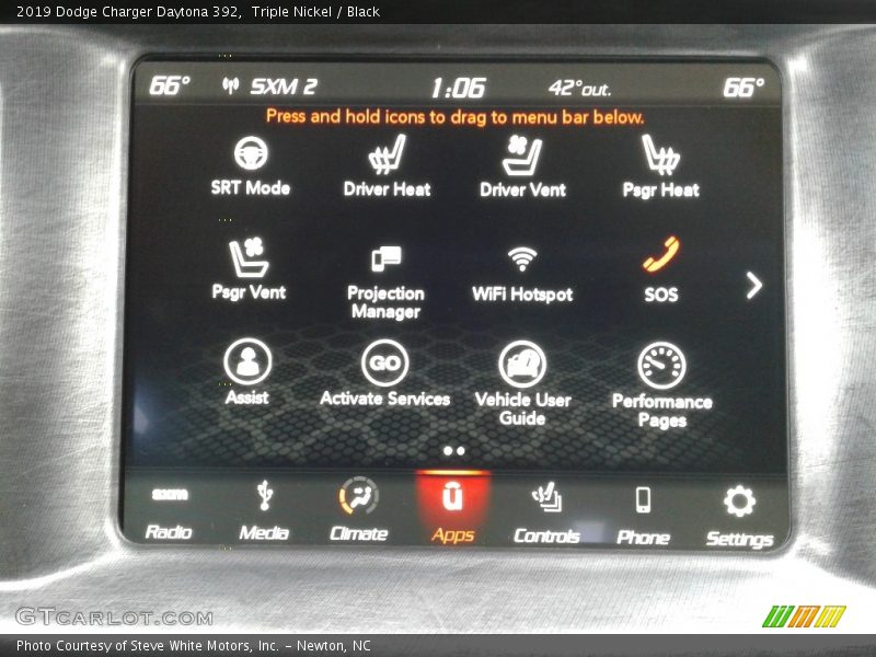 Triple Nickel / Black 2019 Dodge Charger Daytona 392