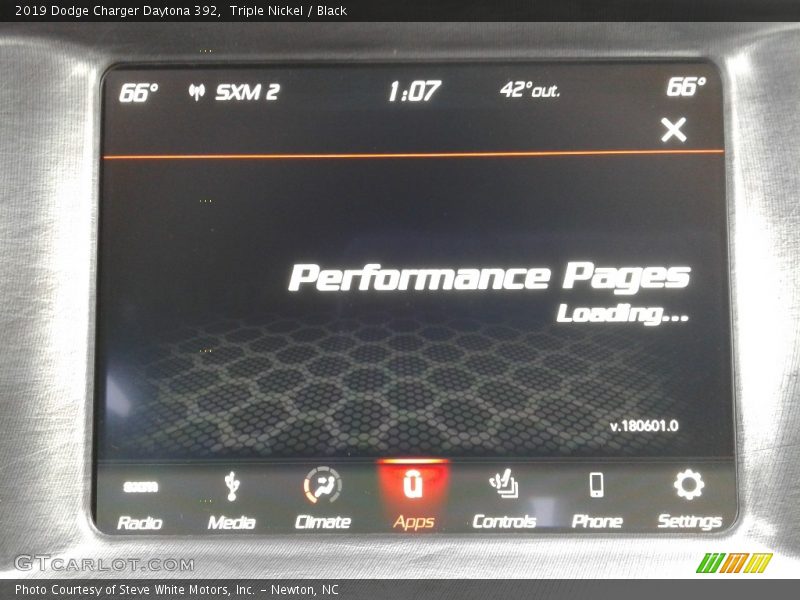 Triple Nickel / Black 2019 Dodge Charger Daytona 392