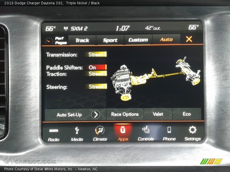 Triple Nickel / Black 2019 Dodge Charger Daytona 392