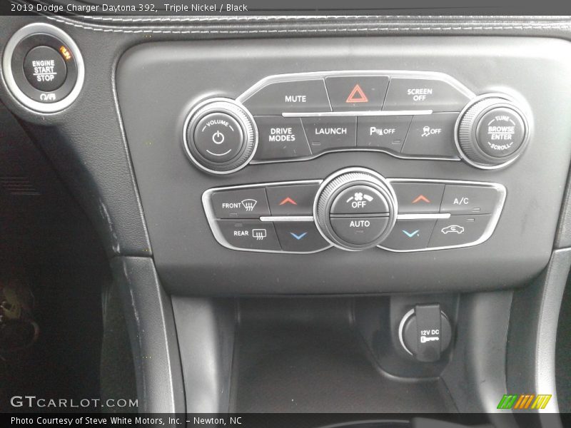 Triple Nickel / Black 2019 Dodge Charger Daytona 392