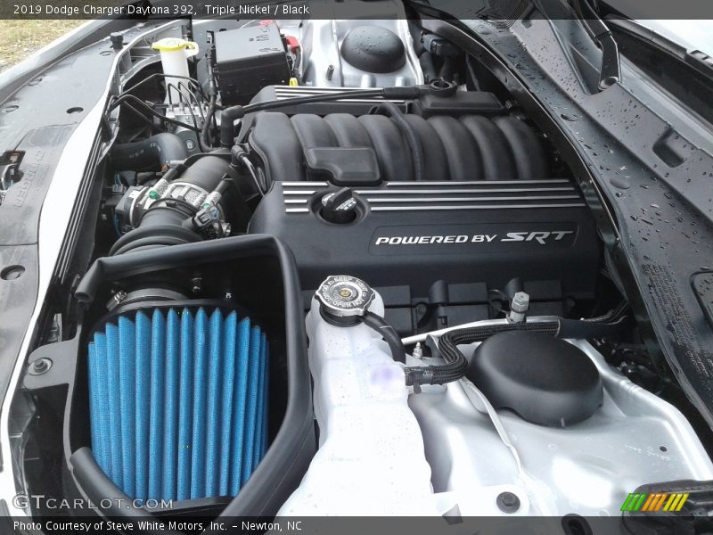 Triple Nickel / Black 2019 Dodge Charger Daytona 392