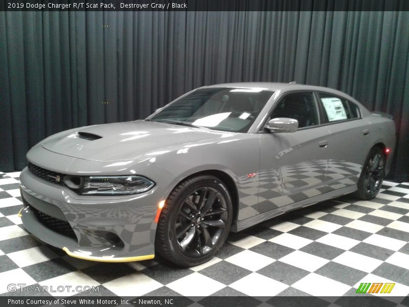 Destroyer Gray / Black 2019 Dodge Charger R/T Scat Pack