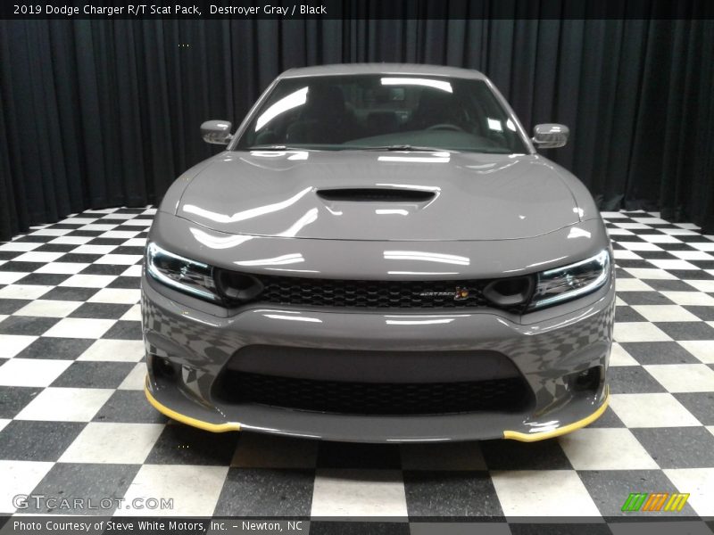 Destroyer Gray / Black 2019 Dodge Charger R/T Scat Pack