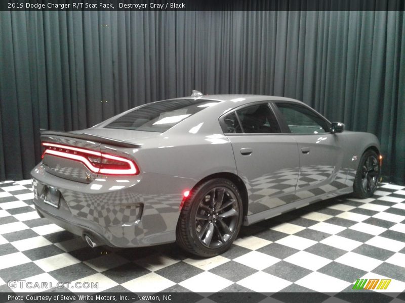 Destroyer Gray / Black 2019 Dodge Charger R/T Scat Pack