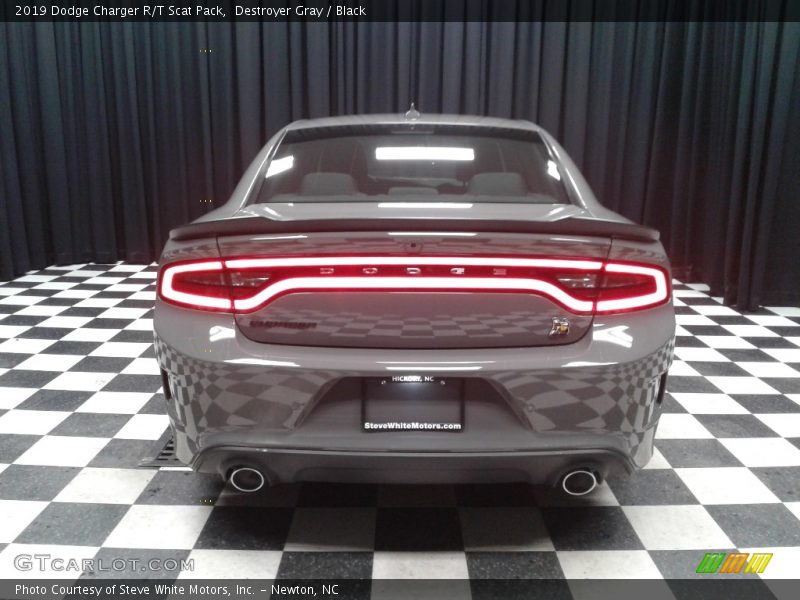 Destroyer Gray / Black 2019 Dodge Charger R/T Scat Pack