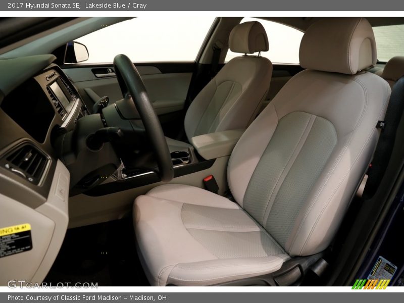 Lakeside Blue / Gray 2017 Hyundai Sonata SE