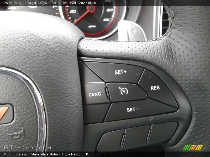 Destroyer Gray / Black 2019 Dodge Charger R/T Scat Pack