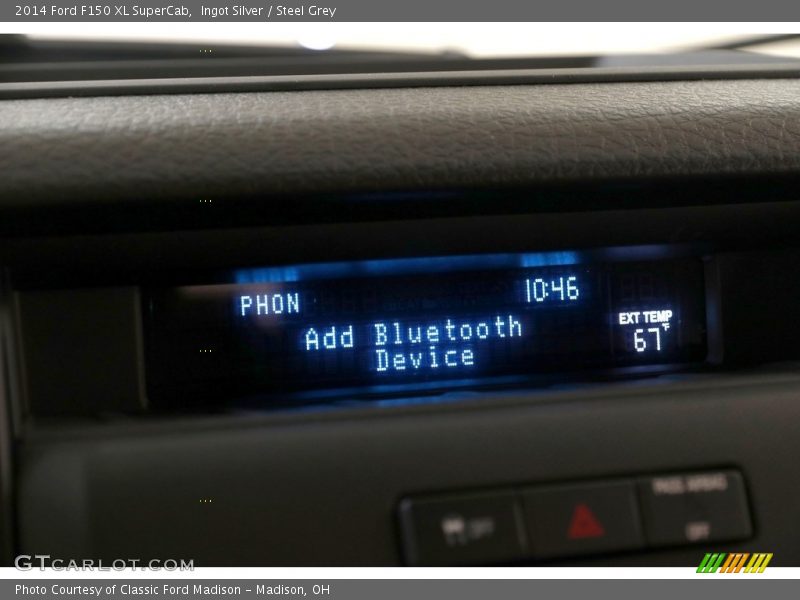 Ingot Silver / Steel Grey 2014 Ford F150 XL SuperCab