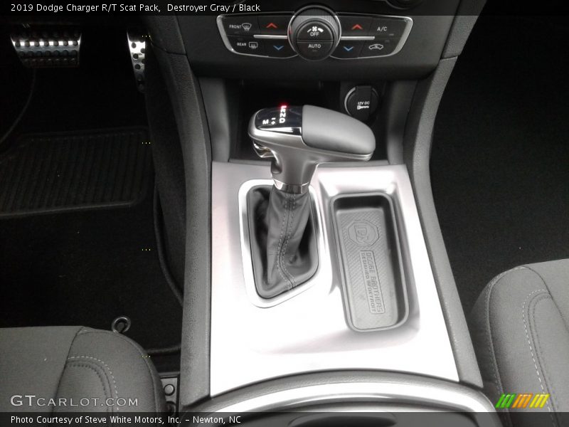 Destroyer Gray / Black 2019 Dodge Charger R/T Scat Pack