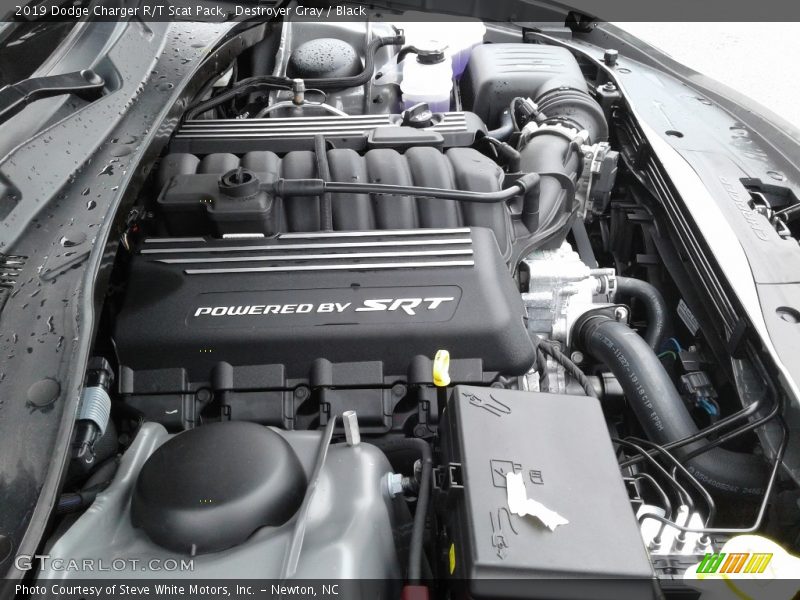 Destroyer Gray / Black 2019 Dodge Charger R/T Scat Pack