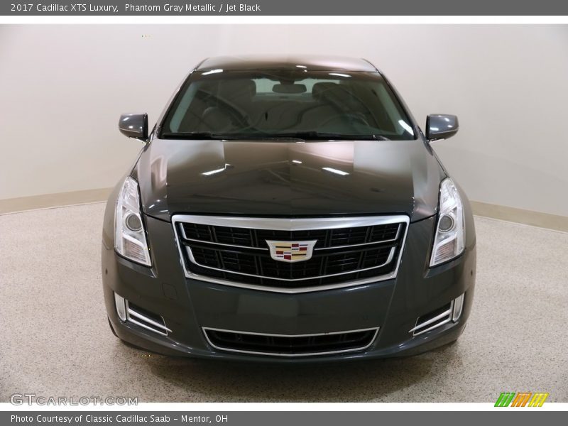 Phantom Gray Metallic / Jet Black 2017 Cadillac XTS Luxury