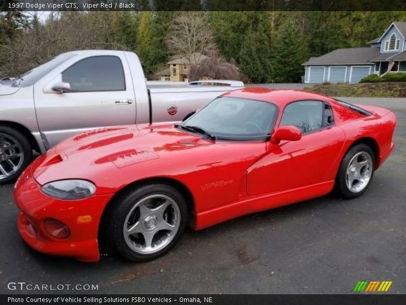 Viper Red / Black 1997 Dodge Viper GTS