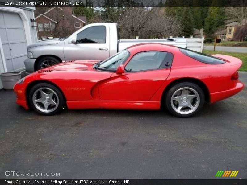 Viper Red / Black 1997 Dodge Viper GTS