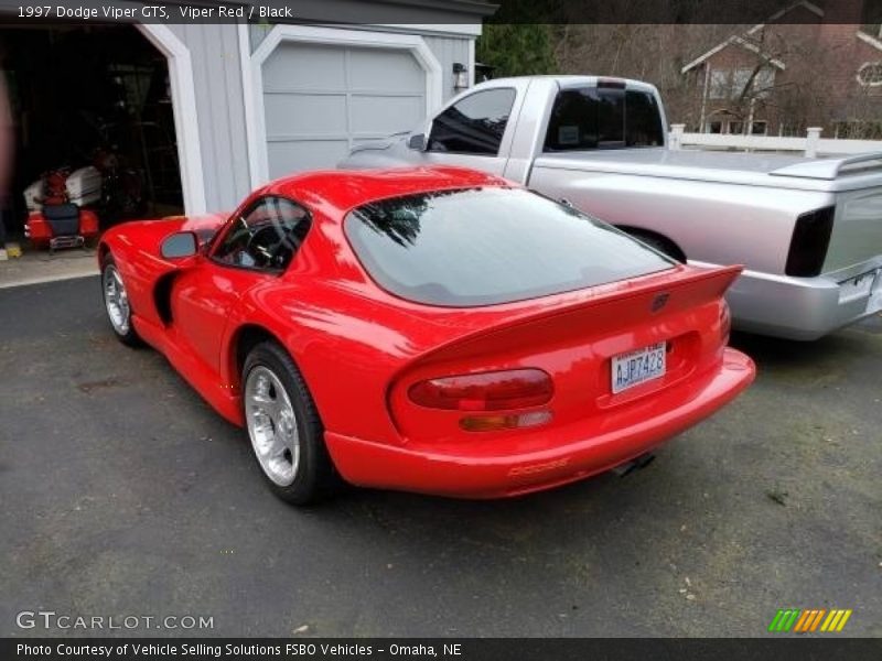 Viper Red / Black 1997 Dodge Viper GTS